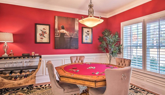 Upscale Home w/Poker Room < 1 Mi to Golf!