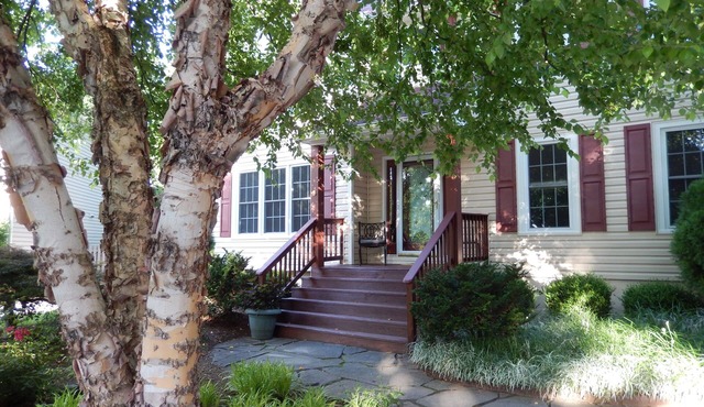 Upscale home with parking for 4 cars in driveway. Walk to downtown.