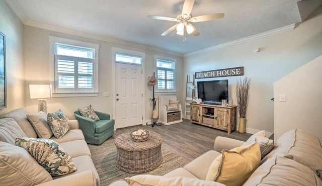 Upscale Ocean View Getaway - Walk to Beach!