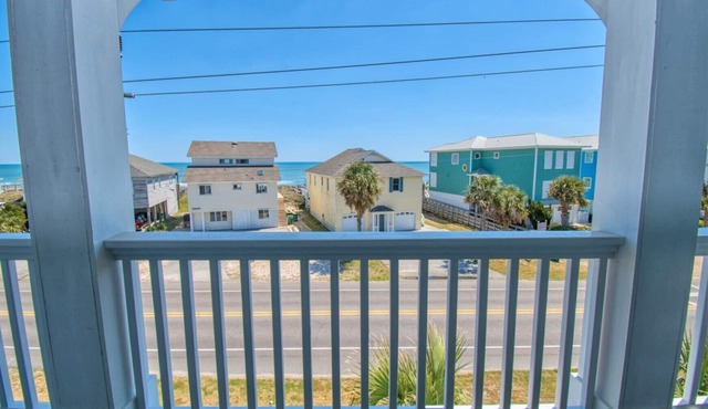 Upscale ocean view home with elevator and dog friendly!