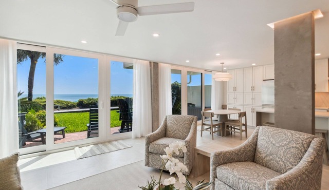 Upscale Renovations at Oceanfront Beach Walker Villa!
