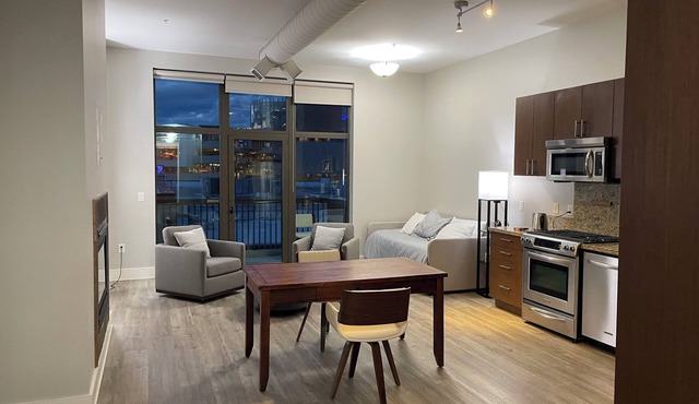 Upscale spacious 850 sqf 1-bedroom condo in downtown Boise