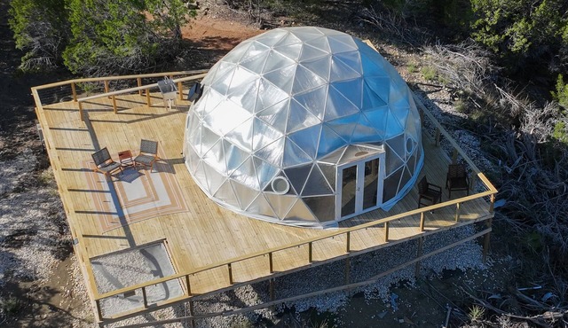 Upscale Stargazing Dome Luxury Stunning Mountain View Loving Heart Retreats n