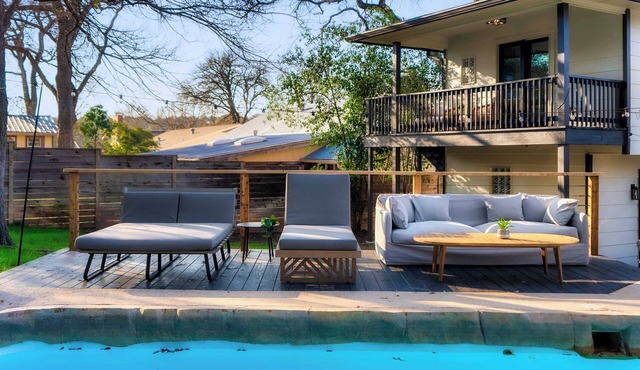 Upscale Zilker Gem | Pool & Two Kitchens