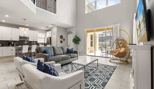 Upstay Modern 5BR Resort Home w Pool & Hot Tub