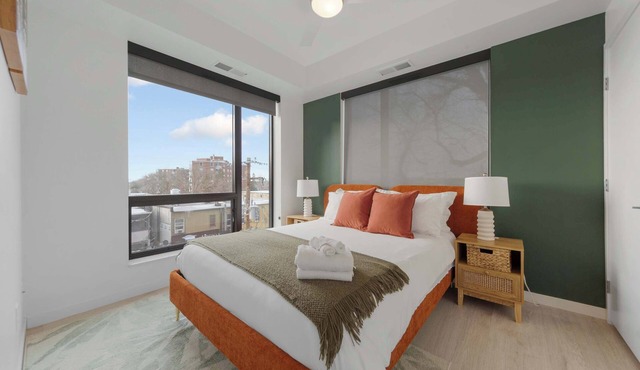 Uptown Loft | Rooftop · Gym · City Views | 2BR