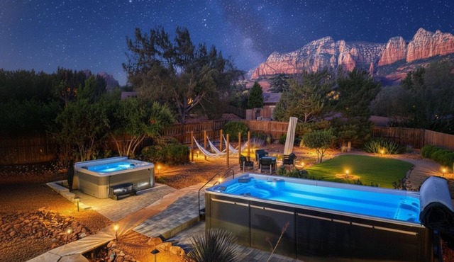Uptown Sparks - 5BR 5BA Wow Views! Heated Pool, Spa, GamesRm, Walk into Town
