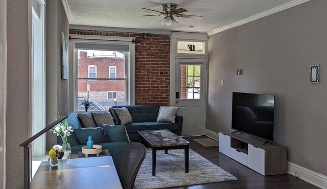 Urban 2BR/1BA w/Backyard & WFH Desk | St. Louis
