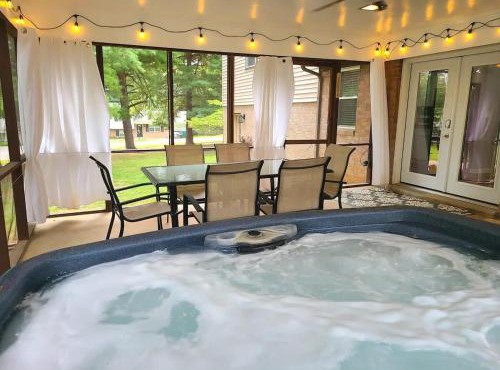 Urban Excitement Suburban Calm Hot Tub & Game Room