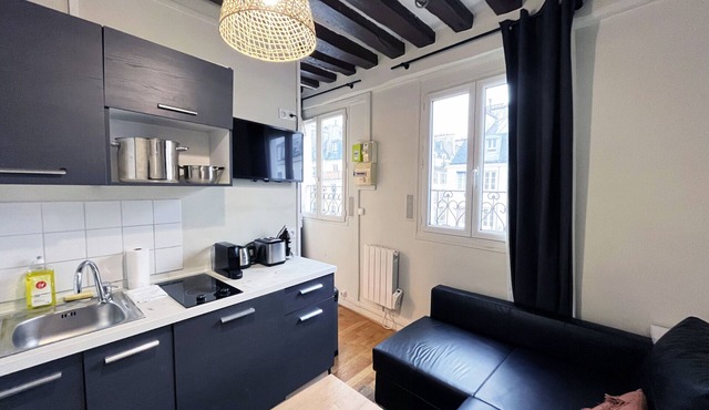 Urban Flat 164 - Cosy Studio in Paris Saint Martin