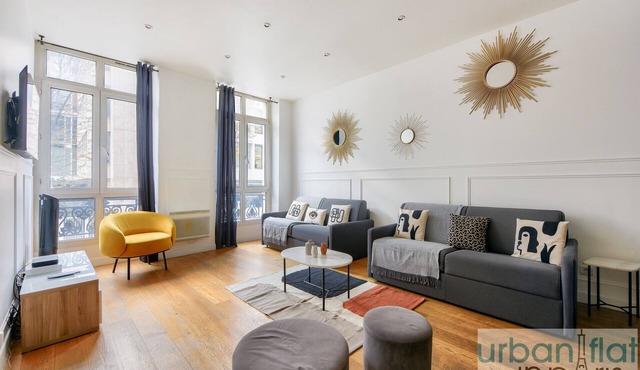 Urban Flat 34 - Beautiful 3 Bedroom Paris Louvre