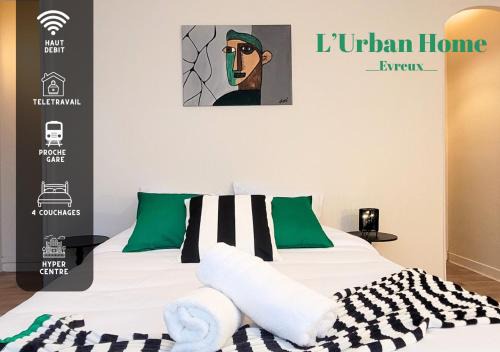 Urban Home - Colorful Design - Évreux City Center