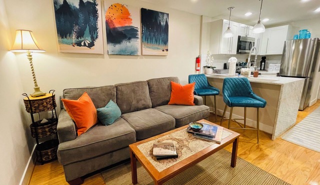 Urban Serenity - Chic 1-bedroom apt in DC - 5 min walk to metro, near monuments