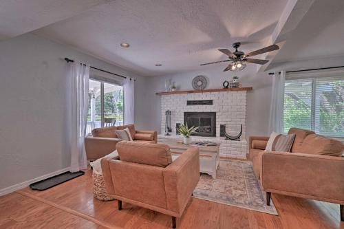 Whispering Pines Home: Fire Pit, Near Scenic Hikes