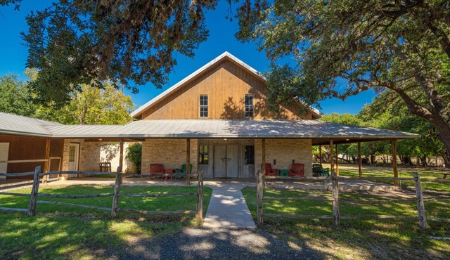Utopia River Retreat is a secluded paradise nestled along the Sabinal River in the Texas Hill Country.