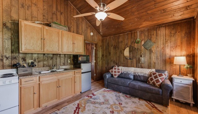 Utopia River Retreat is a secluded paradise nestled along the Sabinal River in the Texas Hill Country.