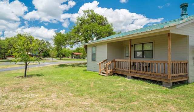 Utopia River Retreat is a secluded paradise nestled along the Sabinal River in the Texas Hill Country.
