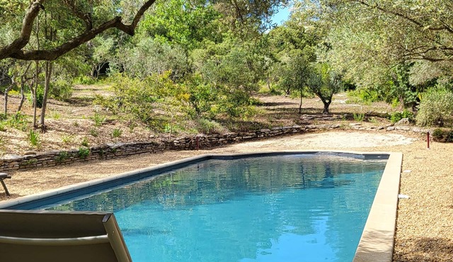 Uzès: Town and Country! Newly renovated house with large pool and grounds!