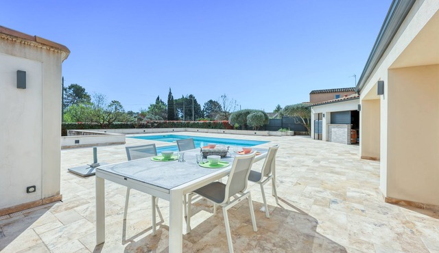 Villa Rougiers - Maison climatisée avec piscine