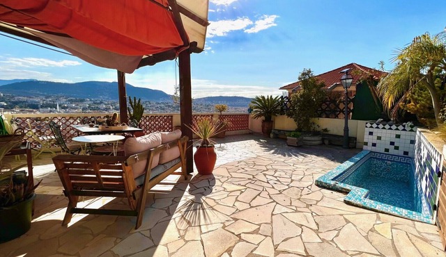 V Villa Bleu Azur - Sea View - Nice Hill