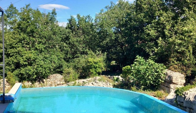 Vacances de rêve au milieu des cigales VILLA avec piscine proche Vallon