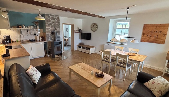 Vacation apartment Zur alten Schäferei with sauna in the historic four-sided courtyard in Zeulenroda-Triebes
