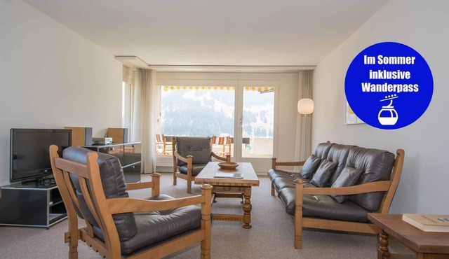 Vacation apartment near the center, with a wonderful view of the mountains.