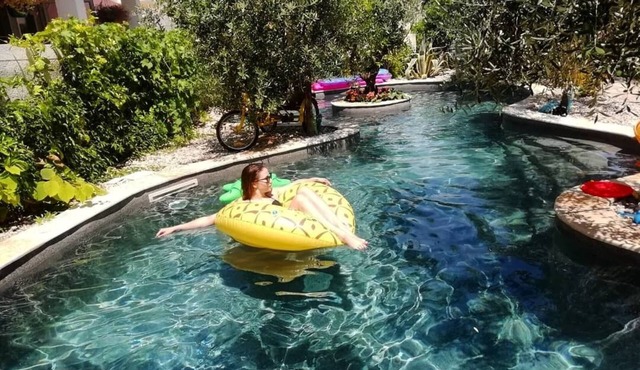 Vacation apartment with private swimming pool