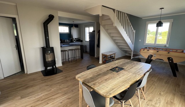 Vacation home, 400m from the sea in a quiet, well-located area