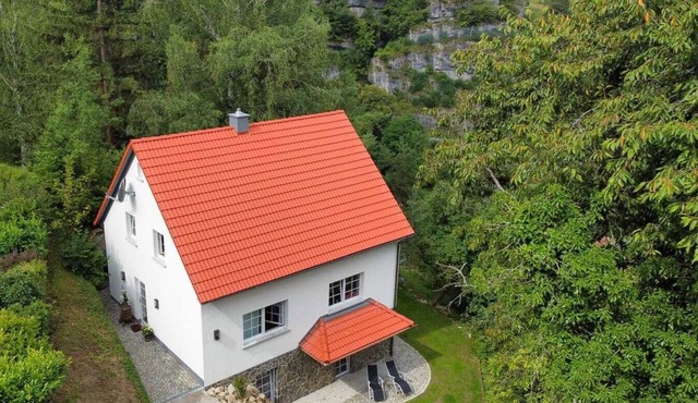 Vacation home Glücksgriff in Pottenstein for 10 p. (+ 1) sauna in Pottenstein