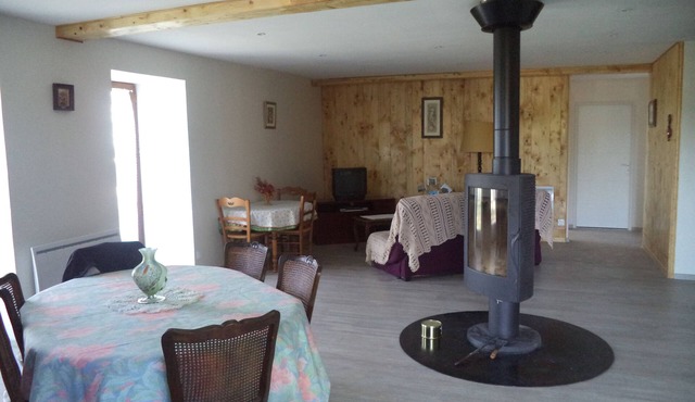 Vacation home hiking fishing hunting near Salers equipped for the disabled