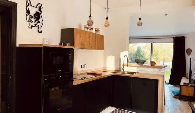 Vacation home near Touquet for 9 people