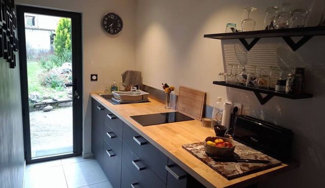 Vacation home with garden