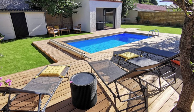 Vacation home with heated pool and spa