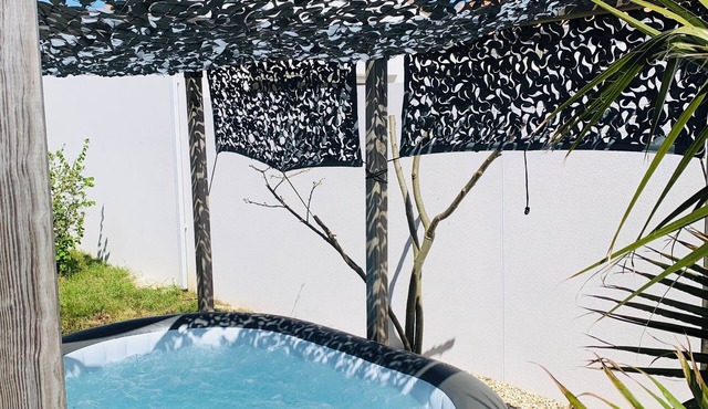 Vacation home with Jacuzzi near the Transbordeur