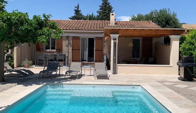 Vacation home with private heated pool