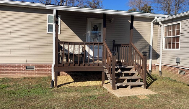 Vacation rental attached to our house out in the country.