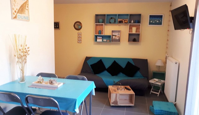 Vacation rental Bassin d'Arcachon 2/4 pers quiet location close to amenities and beach