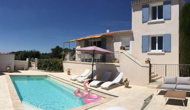 Vacation rental house with pool AUREILLE LS2-287