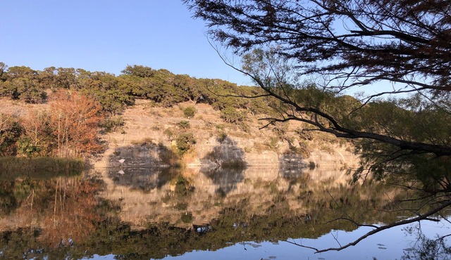 Vaden Hunt House-Log House w/private Guadalupe River access