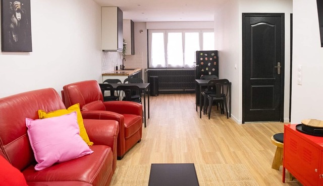 ValenStay - Duplex Stade du Hainaut with terrace