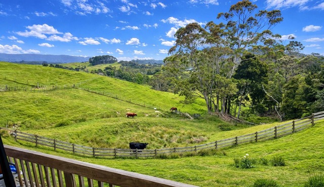 Valley Views Barn - self contained accommodation with amazing views