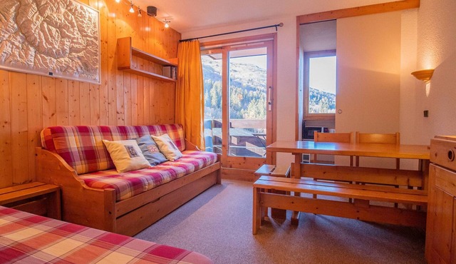 Valmorel: 2-room apartment on the slopes, pets allowed
