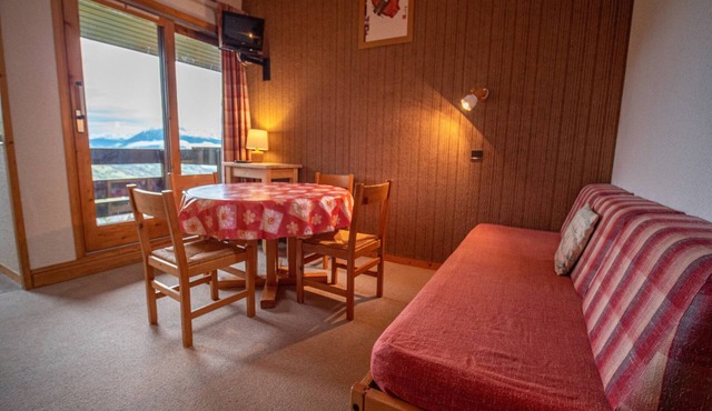 Valmorel: Cozy duplex at the foot of the slopes, balcony, pets allowed!