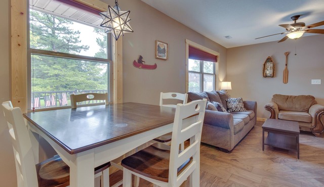 Van Buren Condo Near Boating, Hiking & Golfing!