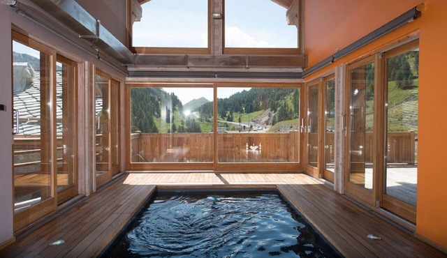 Vars Les Claux Luxury chalet At the foot of the slopes Swimming pool Hammam 16 beds