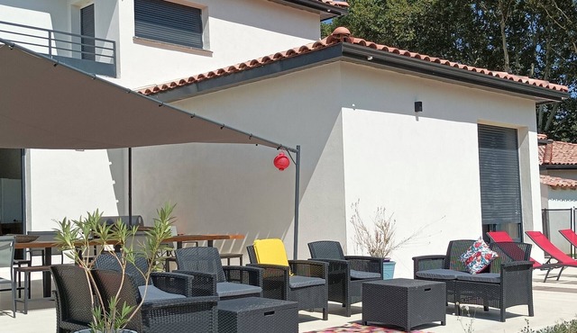 Vaste Maison Contemporaine Entre Sète et Montpellier