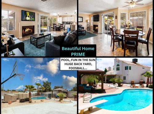 Vegas Getaway, Pool, Basket Ball, Games, Cook