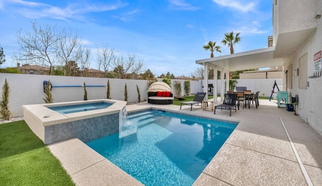 Vegas Haven Pool Spa Game Room