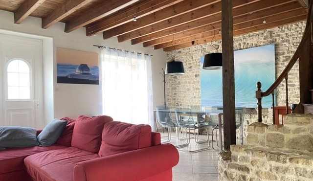 Vendée in a charming village, 5 km from the beaches, all home comforts